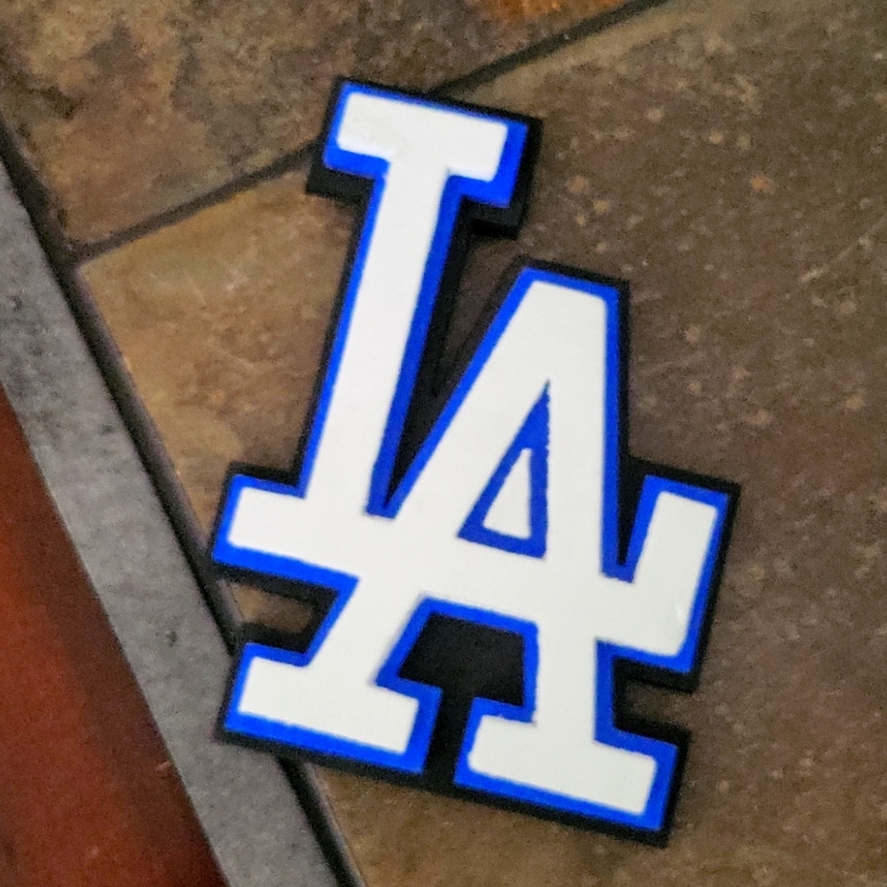 LA Dodger foam logo 🤩